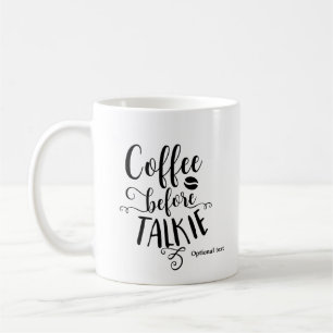 Mug CAFE AVANT PARLER Personnalisé sur mesure