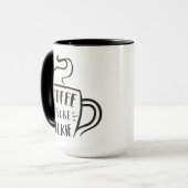 Mug Café avant parlons (Devant gauche)