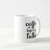 Mug Café avant talkie (Devant droit)