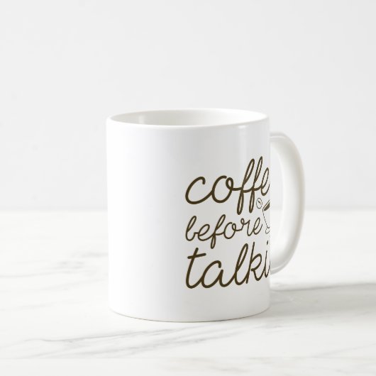 Mug Café avant Talkie (Devant droit)