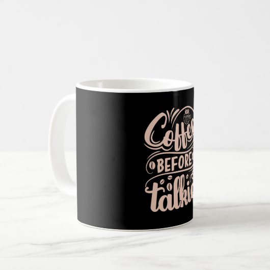 Mug Café avant Talkie (Devant gauche)