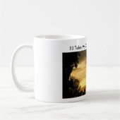 Mug Café Avec Coucher De Soleil (Gauche)