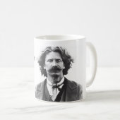 Mug café avec Mark Twain Citation (Devant droit)