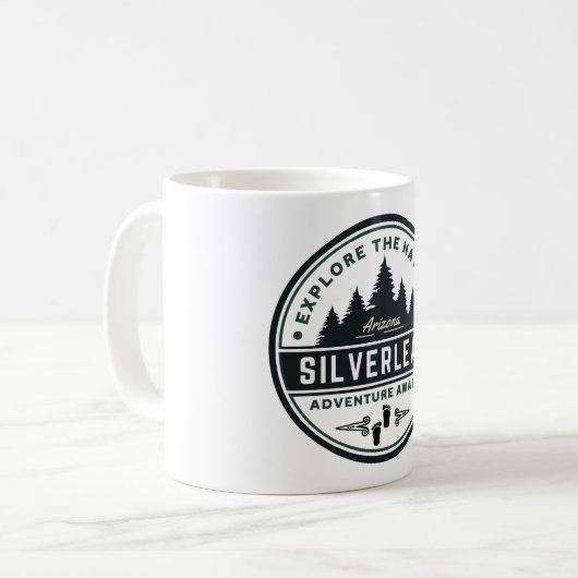 Mug Café avec SilverLeaf (Devant gauche)