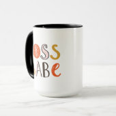Mug café Babe Boss (Devant gauche)