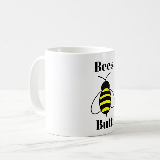 Mug café bee's Butt (Devant gauche)