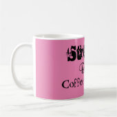 Mug Café béni stressé Obsédé (Gauche)