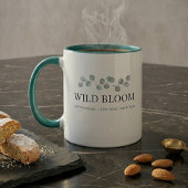 Mug Café Bicolore Floral – Botanique Esthétique