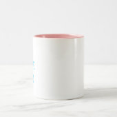 MUG CAFE bicolore PERSONNALISE (Centre)