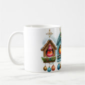 Mug café Birdhouse Noël (Gauche)