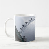 Mug café blanc à l'oeil de Londres (Gauche)