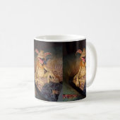 Mug café blanc Alien (Devant droit)