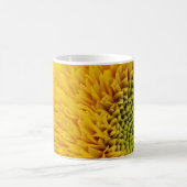 Mug Café blanc de tournesol jaune (Centre)
