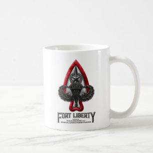 Mug café blanc Fort Liberty