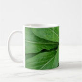 Mug café blanc Plante vert (Gauche)