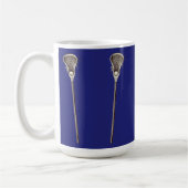 Mug café bleu crosse (Gauche)