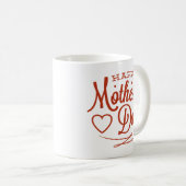 Mug Café Bonne Fête des Mères (Devant droit)