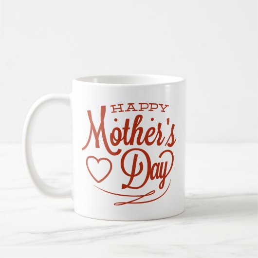 Mug Café Bonne Fête des Mères (Gauche)