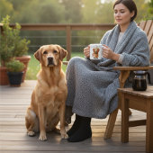 Mug Café Brown du matin avec mon Lab.