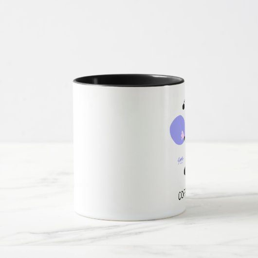 Mug Café Buzz Bumblebee Caffeine Addict mignon (Centre)