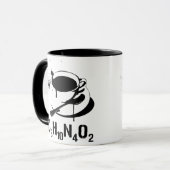 Mug Café C8H10N4O2 (Devant gauche)