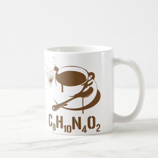 Mug Café C8H10N4O2 (Droite)