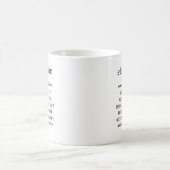 Mug Café-cadeau électricien (Centre)