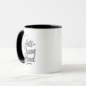 Mug Café Cadeau Personnalisé Anti-Stress avec Nom (Devant gauche)