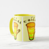 Mug Café café café café (Devant gauche)