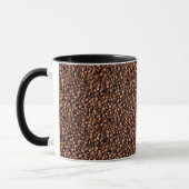 Mug Café Café Café Espresso Motif Texture alimentaire (Gauche)