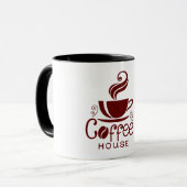 Mug Café Café Décal mural, Variété de café (Devant gauche)