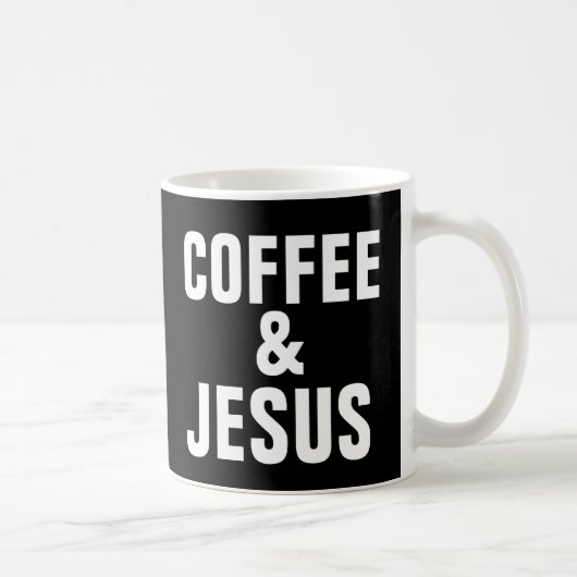 MUG CAFÉ & CAFÉ JÉSUS MUSIQUE (Droite)