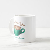 Mug Café Café Maison Café Café Maison Blanche Cuite La (Devant gauche)