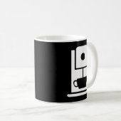 Mug Café Café Travailleur Uniforme (Devant droit)