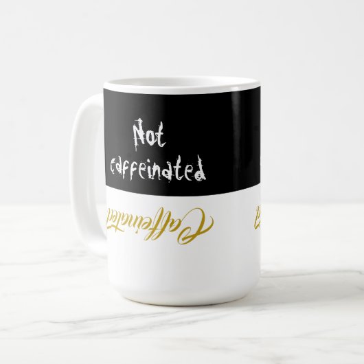 Mug café caféiné (Devant gauche)