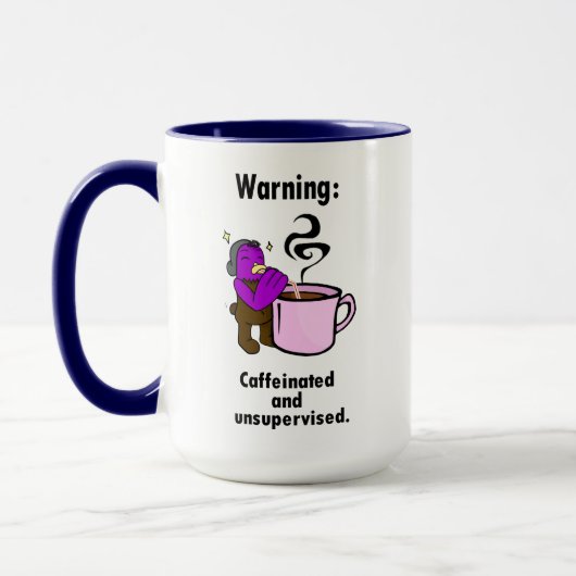 Mug café caféiné et non supervisé (Gauche)