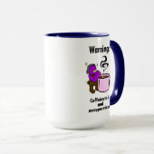 Mug café caféiné et non supervisé (Devant droit)