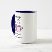 Mug café caféiné et non supervisé (Devant gauche)