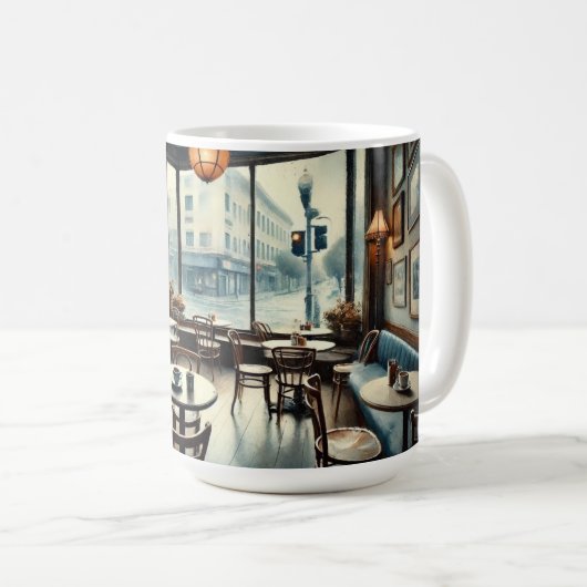 Mug Café calme à San Francisco (Devant droit)