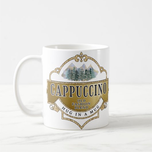 Mug café Cappuccino (Gauche)