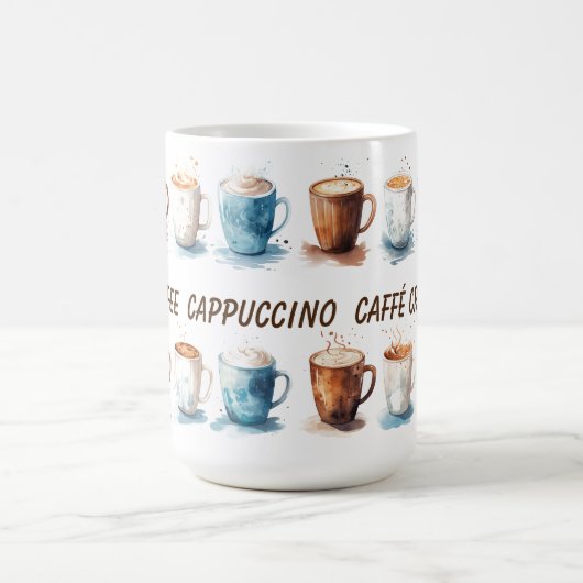 Mug Café cappuccino caffe latte (Centre)