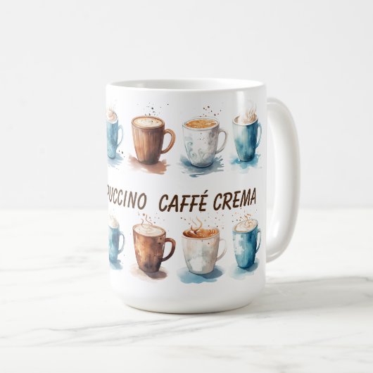 Mug Café cappuccino caffe latte (Devant droit)