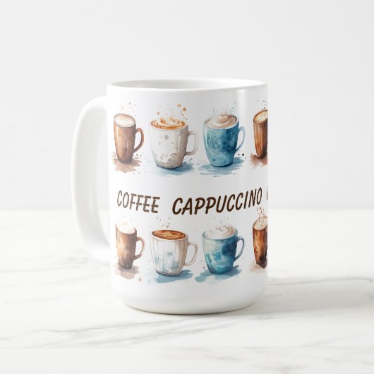 Mug Café cappuccino caffe latte (Devant gauche)