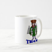 Mug Café caricature à trolls russe (Devant droit)