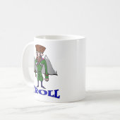 Mug Café caricature à trolls russe (Devant gauche)