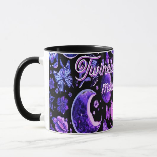 Mug Café céleste de la Muge noire de Lover (Gauche)