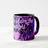 Mug Café céleste de la Muge noire de Lover (Devant droit)