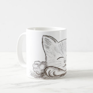 Mug Café Chat Endormi