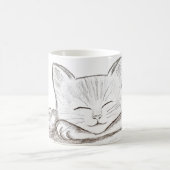 Mug Café Chat Endormi (Centre)