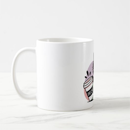 Mug Café chat noir (décaféiné) (Gauche)